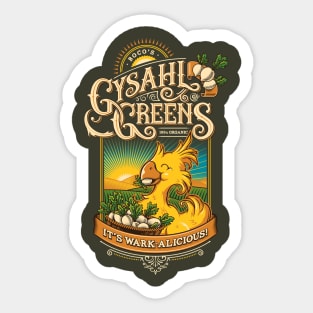 Wark-alicious Sticker